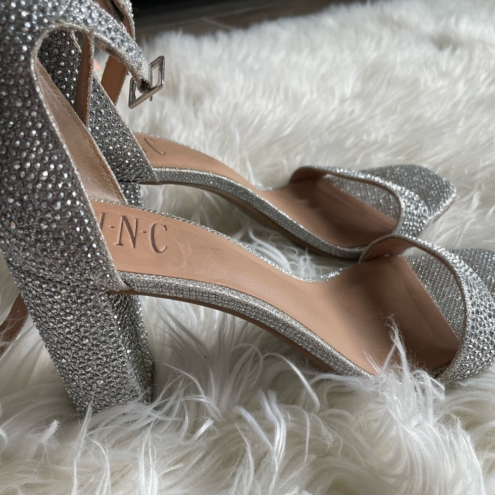 sparkly heels